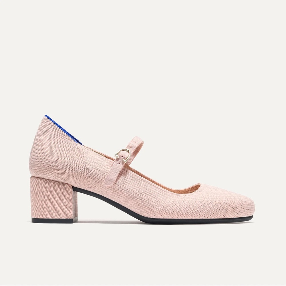 Rothy's Light Pink The Mary Jane Heel - Picture 3 of 6